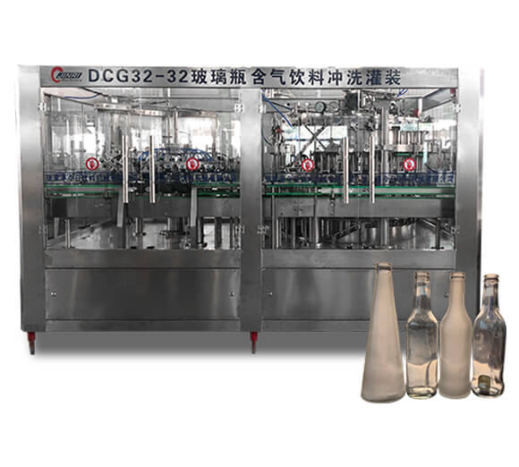 Glass Bottle Carbonated Filling Machine