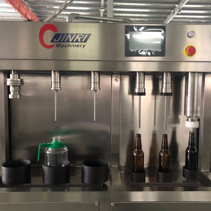 Semi-automatic Glass Bottle Beer Filling Machine 
